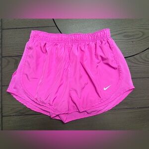 Nike Women's Bright Pink Athletic Shorts